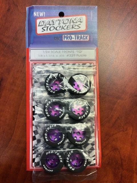 PTM329P | Pro-Track 1/8 x 1 1/16 x .435 Purple Hard Fronts