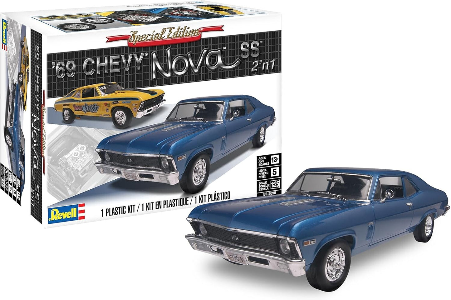 Revell 1969 Chevy Nova SS 2'n1