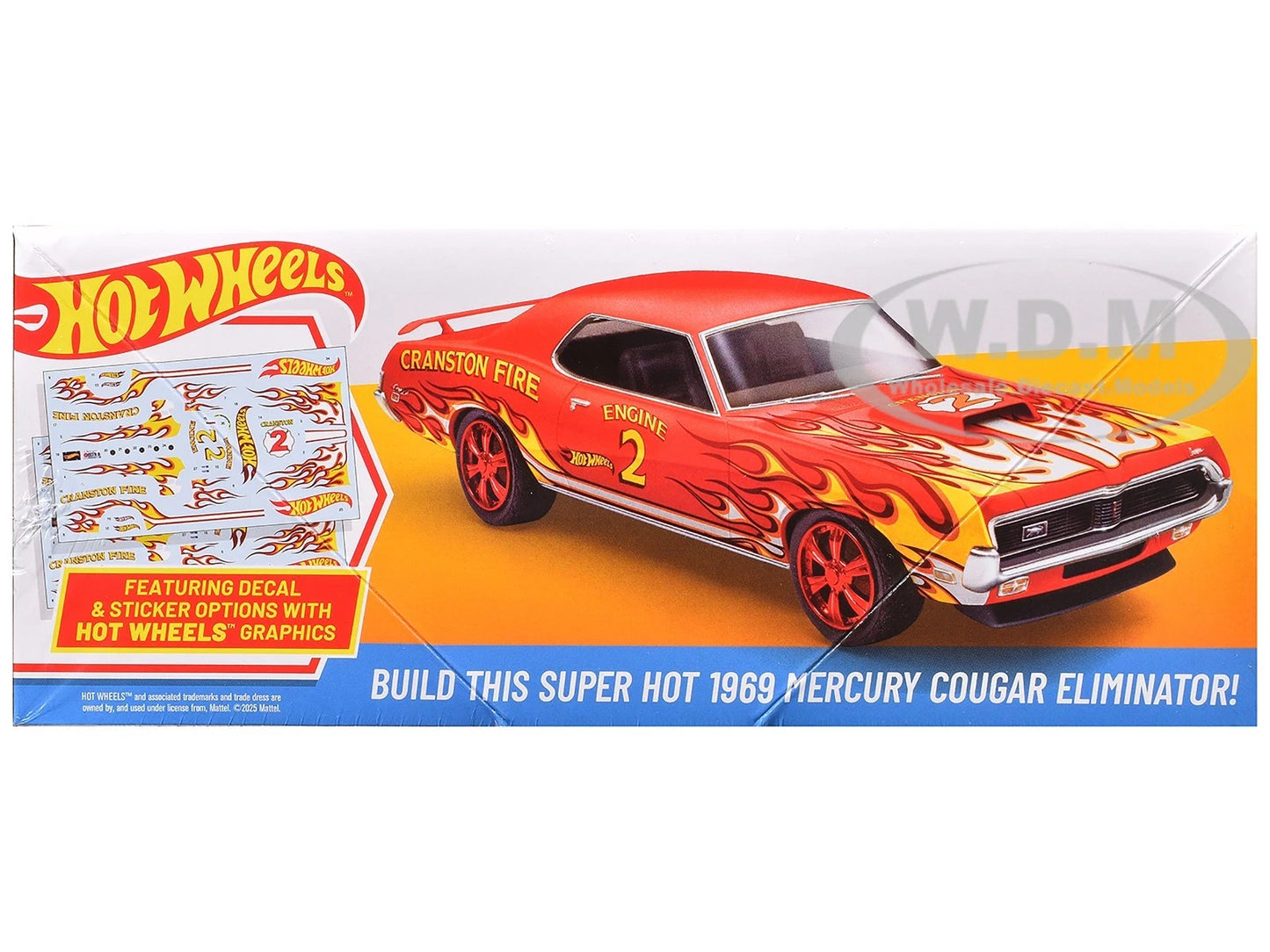 AMT 1969 Mercury Cougar Eliminator - Hot Wheels Edition