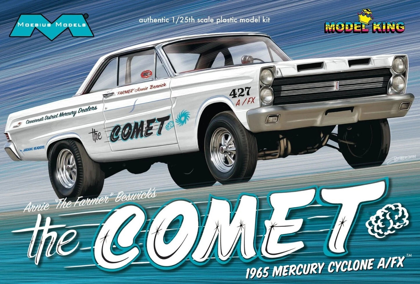 Moebius 1965 Mercury Cyclone Comet A/FX