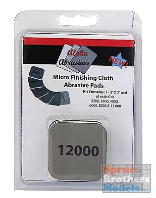 APA2000 Alpha Abrasives Micro Finishing Cloth Abrasive Pads