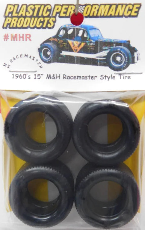 PPP 1960s 15" M&H Racemaster Style Tires #MHR