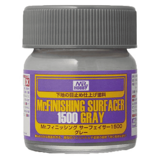 Mr. Hobby Mr. Finishing Surfacer 1500 Gray 40ml