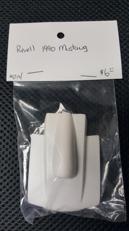 larry's Resin revell 1990 Mustang outlaw cowl hood - Innovative Slots