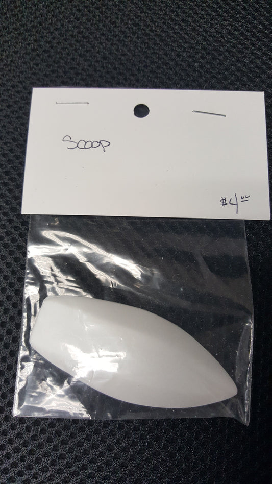 Larrys Resin Closed End V Cowl Hood Scoop - Innovative Slots