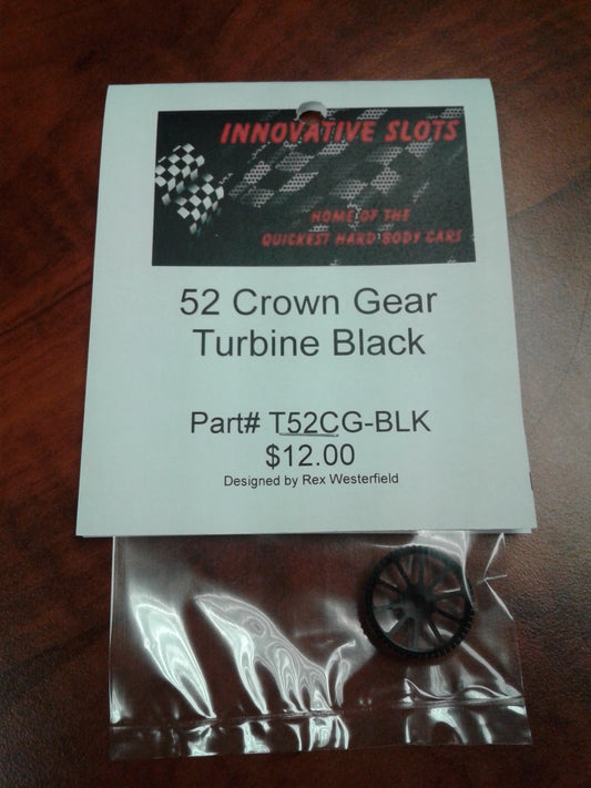 Turbine 52 Tooth Crown Gear T52CG-BLK