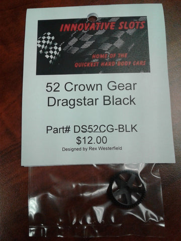 Dragstar 52 Tooth Crown Gear DS52CG-BLK
