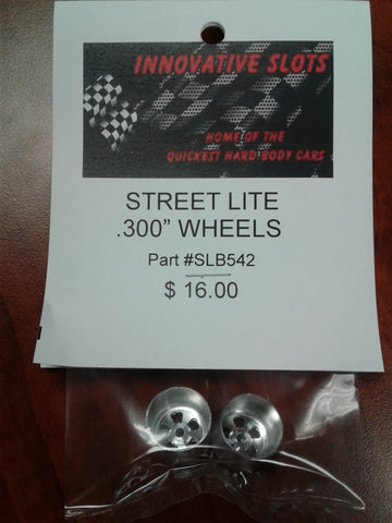 STREET LITE .300" WHEELS SLB542