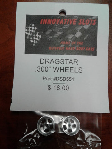 DRAG STAR .300" WHEELS DSB551