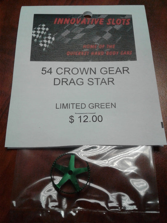54 CROWN GEAR DRAG STAR LIMITED GREEN