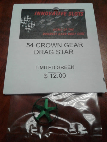 54 CROWN GEAR DRAG STAR LIMITED GREEN