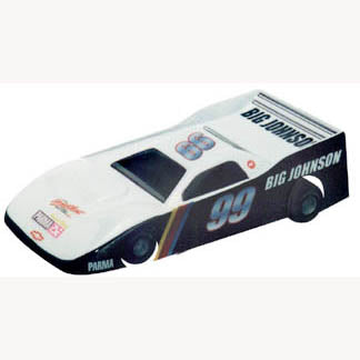 PARMA 1/24 DIRT OUTLAW MODIFIED CLEAR BODY par994b
