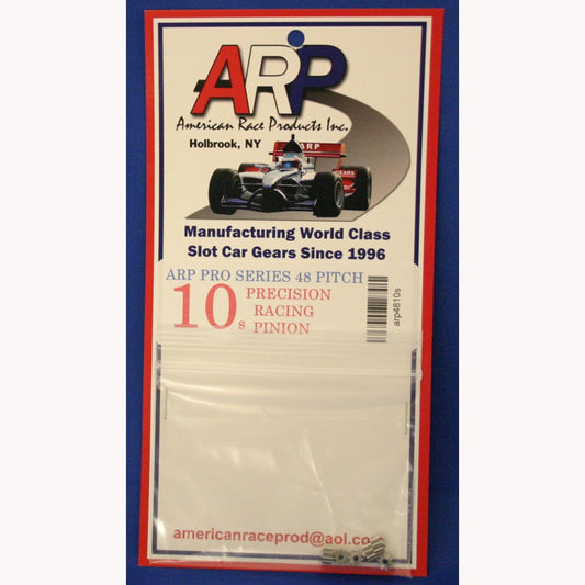 ARP4810S - 48 pitch Straight stainless steel 10 tooth pinion gear