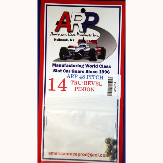 ARP4814 - 48 pitch Tru bevel stainless steel 14 tooth pinion gear