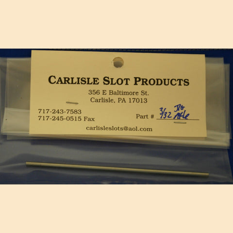CSP332A - 3/32 jig axle, single piece