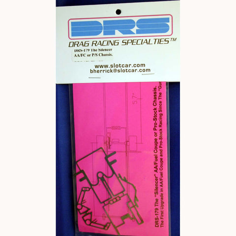 DRS179 - Silencer Strap Motor Chassis kit. AA/FC or P/S Chassis - Innovative Slots