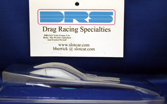 DRS511 - 94 Vette Clear Lexan Body Fits All F/C Kits