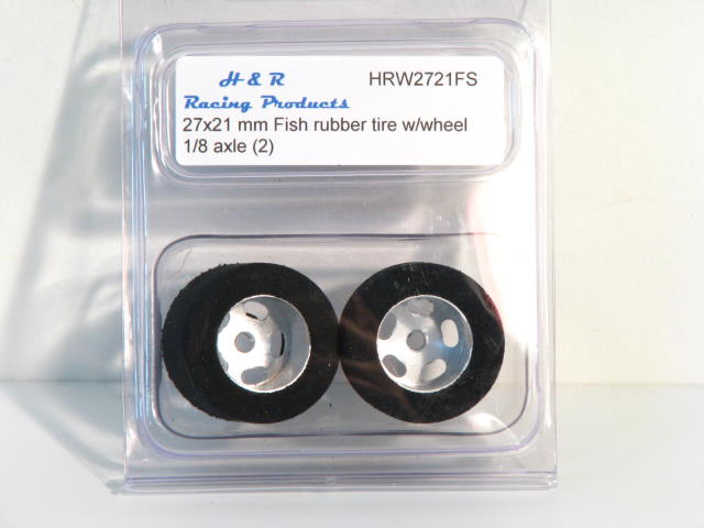 HR1206-27X 21mm Fish Foam Tire 1/8th axle (2pcs) Fairgrounds