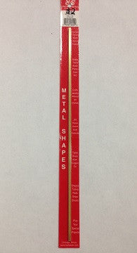 K&S 8151 BRASS SQUARE 1/8x.014 - Innovative Slots