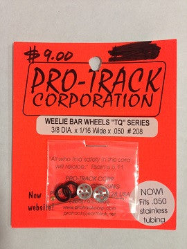 PTM208 - Wheelie wheels for .050 axle - Innovative Slots