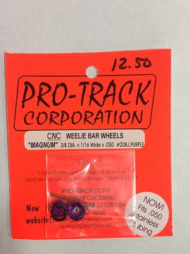 PTM208J,P - Wheelie wheels for .050 axle - Innovative Slots