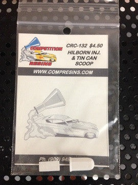 COMPETITION RESINS HILBORN INJ. & TIN CAN SCOOP - Innovative Slots