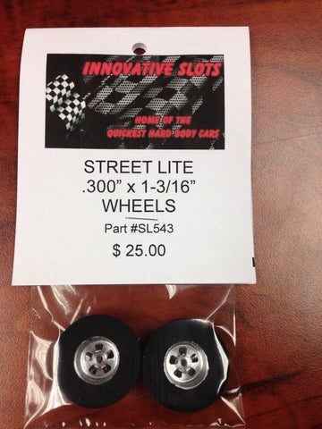 STREET LITE .300 X1-3/16 WHEELS SL543 - Innovative Slots