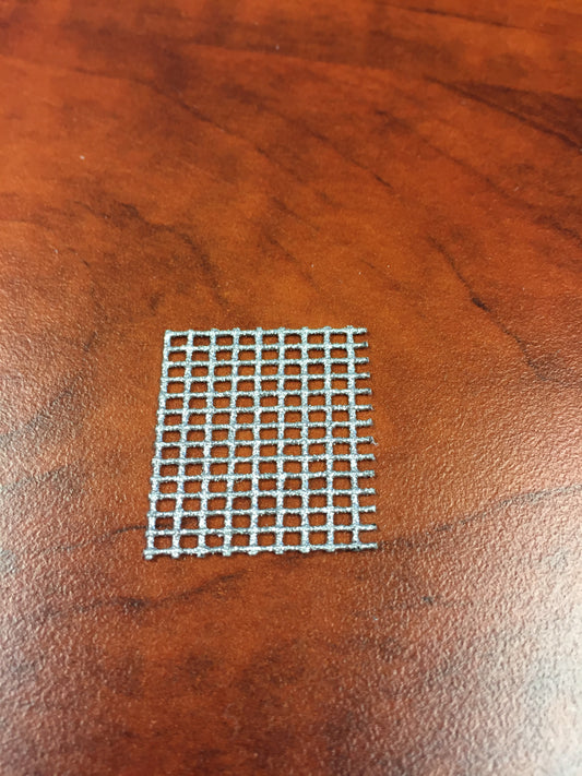 Window Net Silver