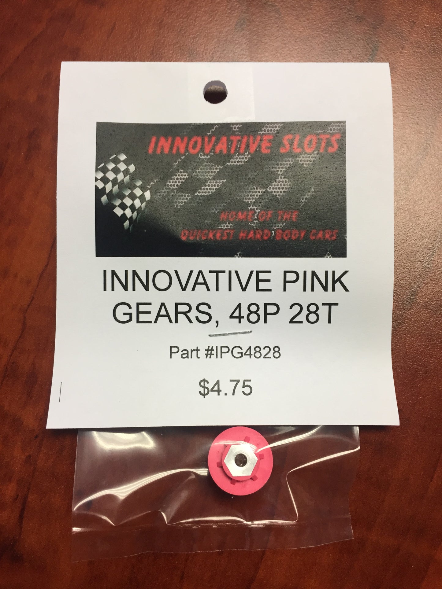 INNOVATIVE PINK GEAR 28 TOOTH 48 PITCH