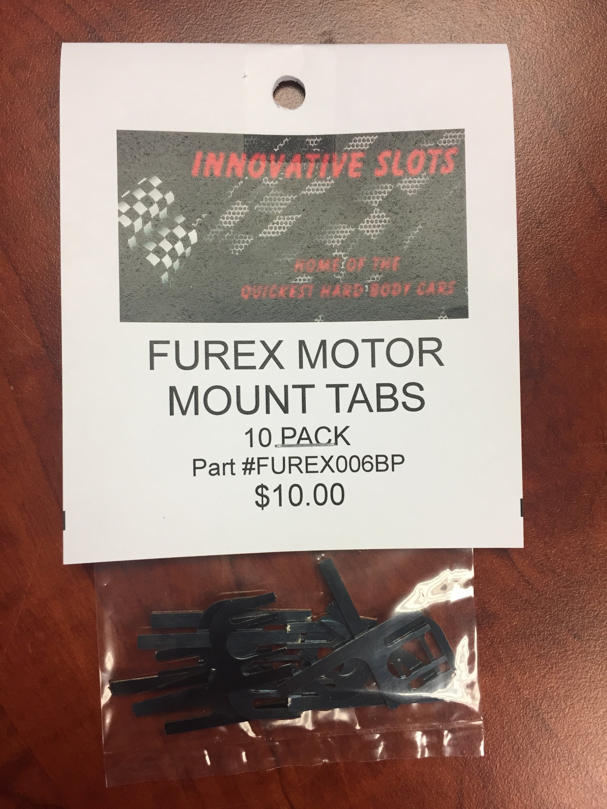 Motor Mount Tab Bulk Pack of 10 – Innovative Slots & Hobbies