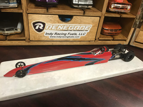 RTR Dragster built by No Name Chassis works paint by Collin Richardson 100% new parts