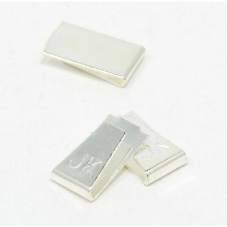 JKU28-50 - Silver Plated Copper Guide Clips (50 pr)