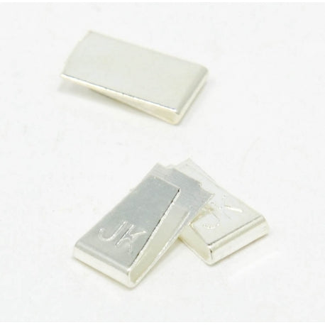 JKU28-50 - Silver Plated Copper Guide Clips (10pr)