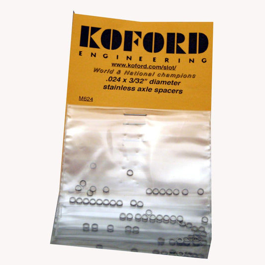 KOFORD  KOF624 .024" x 3/32 AXLE SPACERS - Innovative Slots