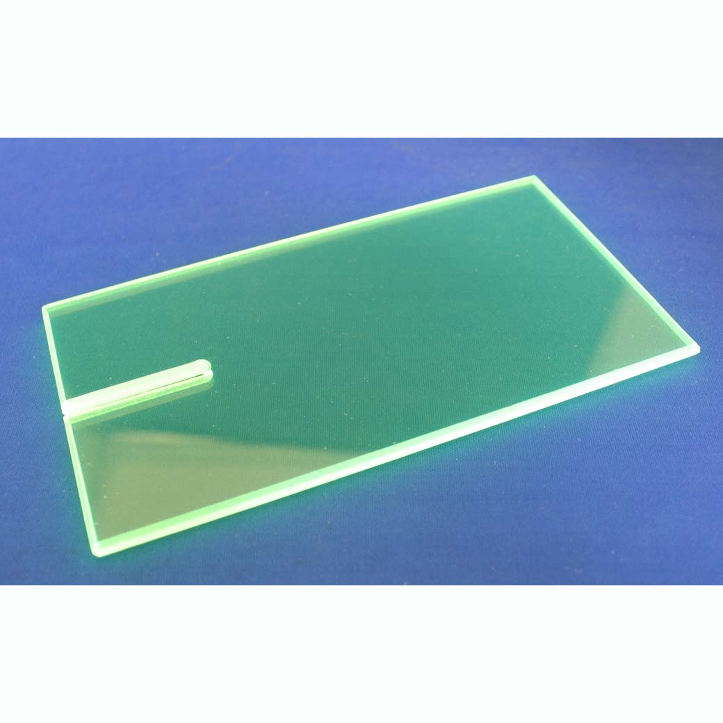LKY1003FG LUCKY BOB ACRYLIC BLOCK- FLUORESCENT GREEN