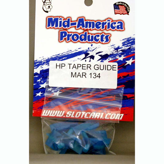 MAR134 - Long taper guide flag threaded (blue)