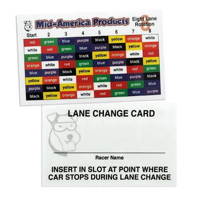 MID-AMERICA LANE CHANGE CARDS MAR418