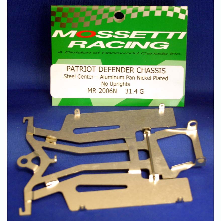 MOSSETTI "DEFENDER" 2 PC STEEL W/ ALUM PANS NO UPRIGHTS MR2006N