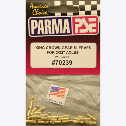 PAR70239 PARMA DRILLED GEAR SLEEVES FOR 3/32 .25EA - Innovative Slots