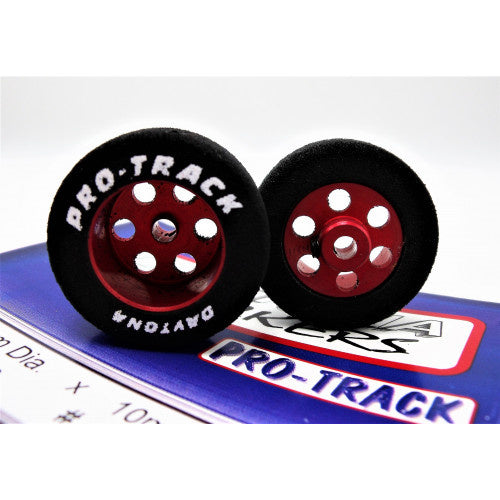 27mm x 10mm Rear Red 1/8 Axle ProTrack  PRON330R