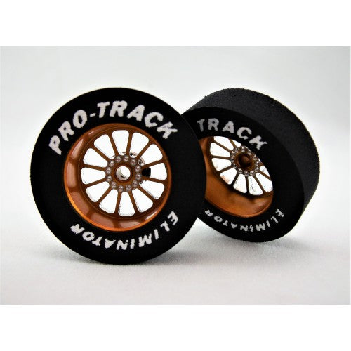 PTMN401EG PROTRACK DRAG REARS, BARRACUDA 3/32X1 1/16 X300 TURBINE GOLD