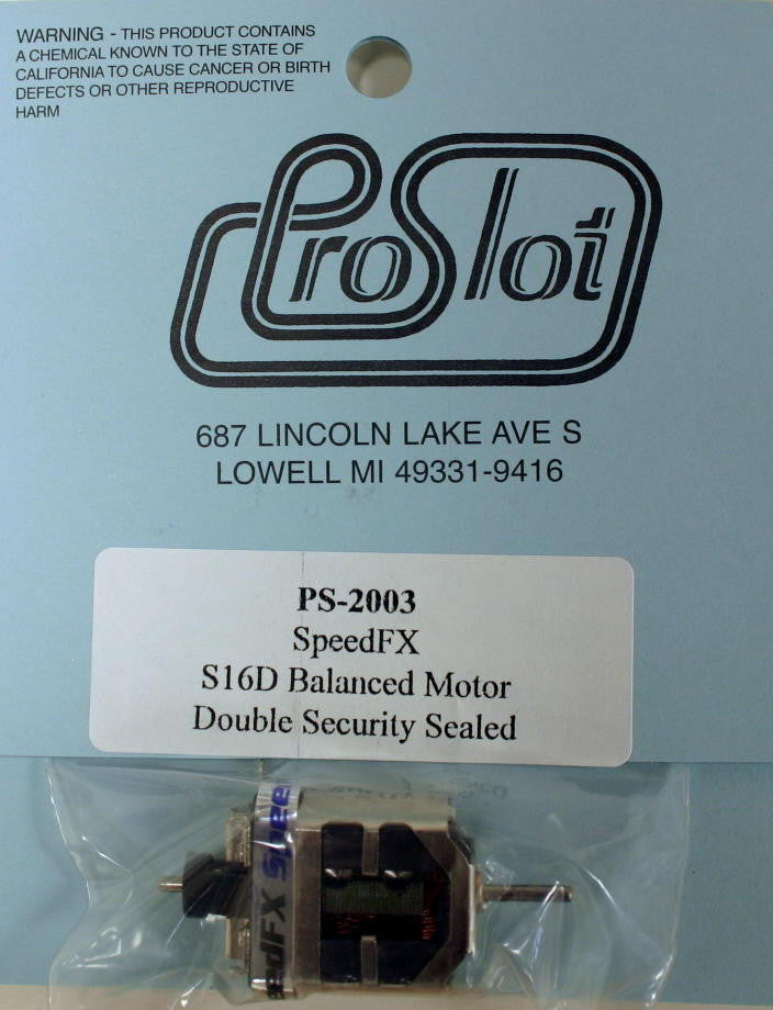 PSL2003 ProSlot S16D Balanced Sealed Motor