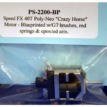 PSL2200BP - Speed FX 40T Poly-Neo "Crazy Horse" Motor - Blueprinted