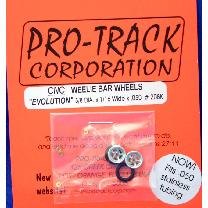 PROTRACK WHEELIE WHEELS EVOLUTION PTM208K - Innovative Slots