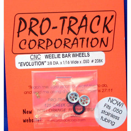 PROTRACK WHEELIE WHEELS EVOLUTION PTM208K - Innovative Slots