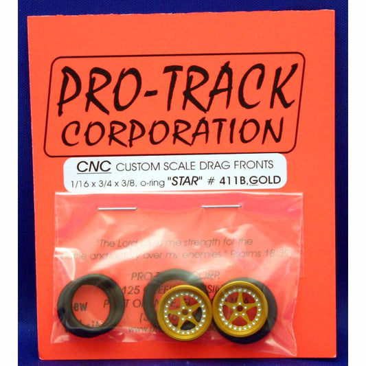 FRONTS 1/16 X 3/4 STAR GOLD-PTM411B,G - Innovative Slots