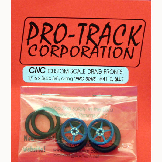 FRONTS 1/16X3/4 PRO STAR BLUE-PTM411I,B - Innovative Slots