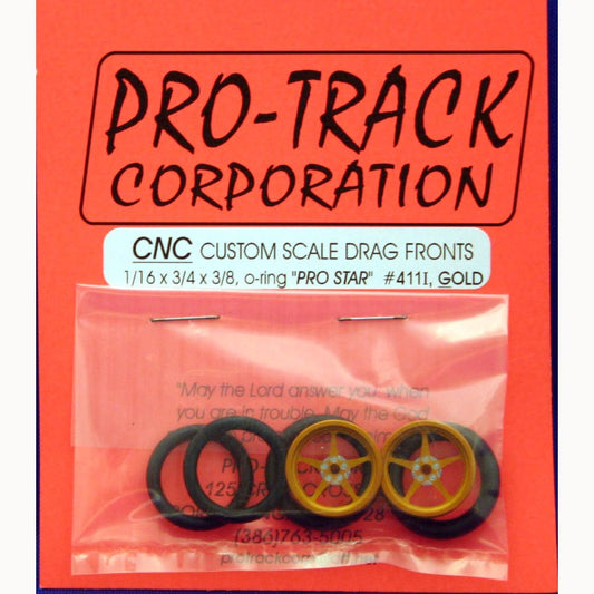 FRONTS 1/16X3/4 PRO STAR GOLD-PTM411I,G - Innovative Slots