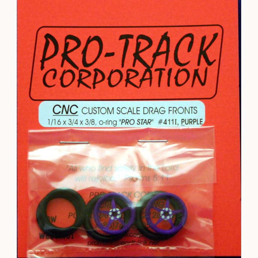 PROTRACK FRONTS 1/16X3/4 PRO STAR PURPLE-PTM411I,P - Innovative Slots
