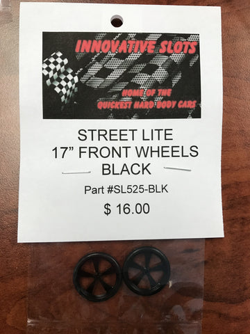 Street Lite 17" Front Wheels SL525-BLK